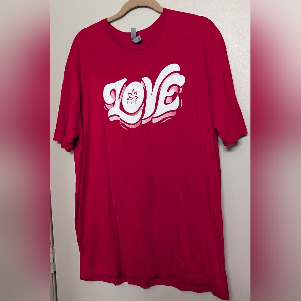 HP Red Graphic Men's Shirt